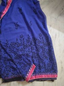 Flora Design Saree