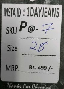 Women grey cargo straight jeans size 28 (P-7)