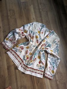 Thrifted Chiffon Top