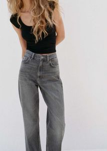 Gray Denim Jeans