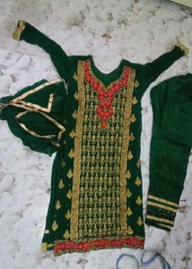 One Salwar Suit And Free 1 Dupatta + Heavy Dupata