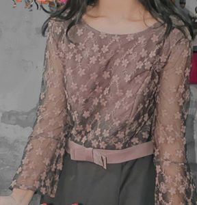 Elegant Lace Top Dress