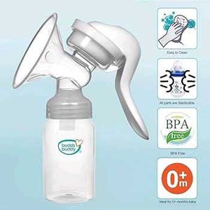 BuddsBuddy Dura Plus Silicone Manual Breast Pump W