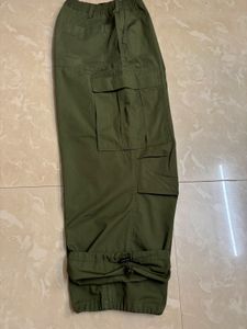 Olive Green Cargo Pants