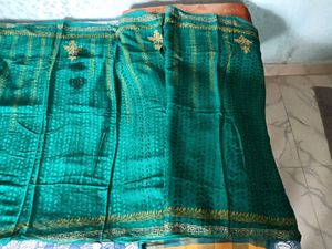 Used Georgette Saree - In Good Condition