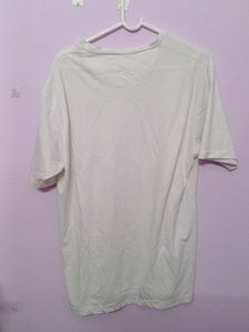 Plain White Groviano Tshirt Xxl