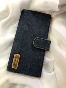 Guess Long Denim Blue Wallet ~Vintage Y2k Style ✨