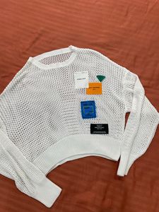 White Knit Sweater