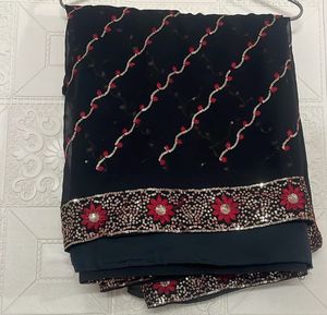 Black Saree