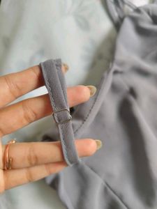 Grey Maxi Dress , Best Quality At Great Price