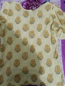 Floral Print Kurta