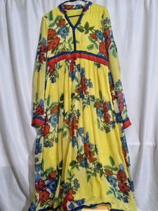 Yellow Gown For Women..ll