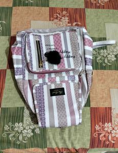 Striped Backpack