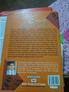 Test Your C Skills by Yashavant Kanetkar