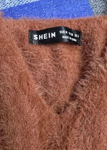 Fuzzy Knit Crop Top