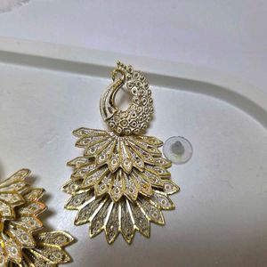Peacock Earrings