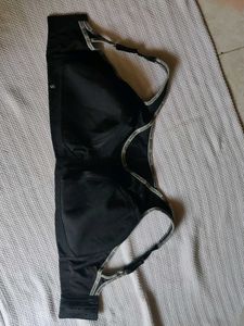 GLAMORISE Black Sports Bra