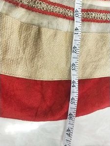 Gold Ane Red Colour Anarkali Top