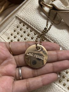 Lino Perros White Hand bag