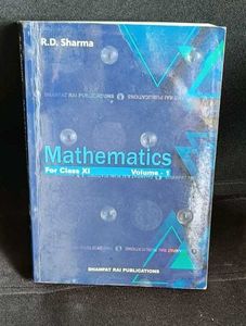 R.D. Sharma Mathematics - Class XI, Vol. 1