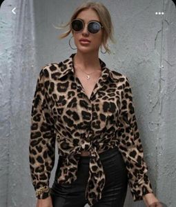 Animal Print Button Down Shirt
