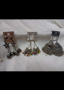 Oxidised Earings