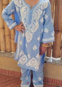 Chikankari Kids Wear