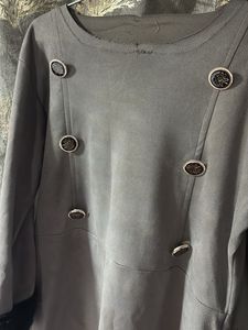 Gray Vintage Dress