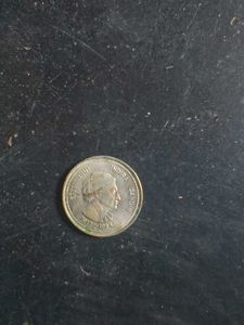 Indira Gandhi 1917 To 1984 5 Rupees Coin Rare One