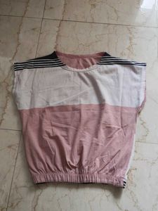 Cute Color Block Top