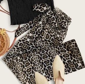 Leopard Print Pants