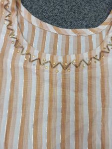 Striped Kurta Set