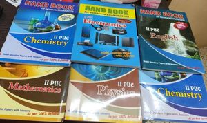II PUC Textbooks - Set