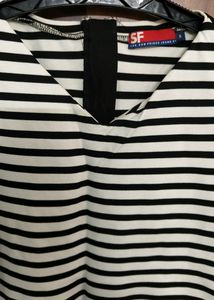 B&W Striped Top