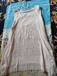 Sleevless White TOP