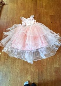 Pink Sequin Party Dress