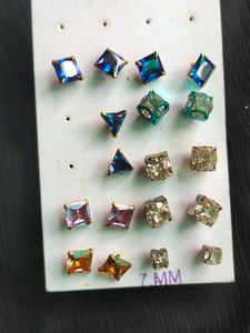 Funky Stud Earrings Pp 12 Rs