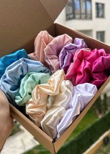 Satin Scrunchie Set