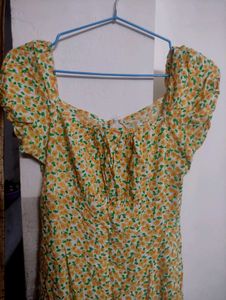 Floral Print Midi Dress