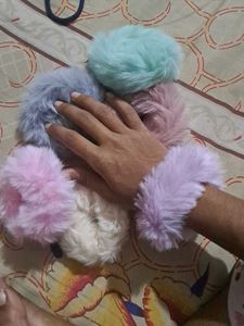 Pack Of Six Scrunchies