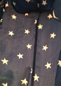 Blue Top With Star Prints