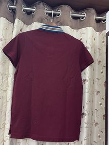 Tommy Hilfiger Polo Shirt - Burgundy