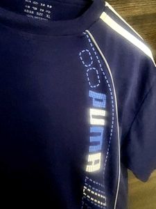 PUMA Athletic T-Shirt - Blue