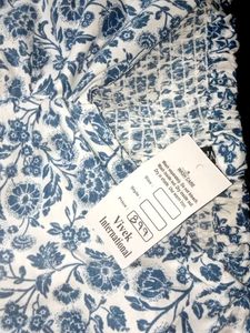 Floral Print peplum Top