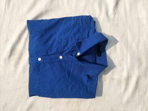 Blue Long Sleeve Shirt