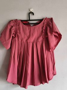 Pink Short Top