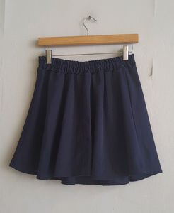 Navy Blue Skater Skirt