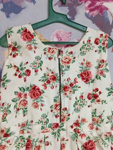 Floral Flared Dress Beautiful And Elegant - New