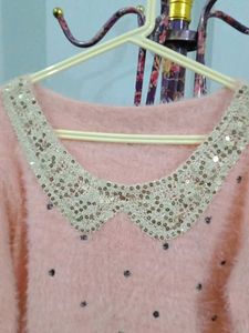 Soft Peach Sweater