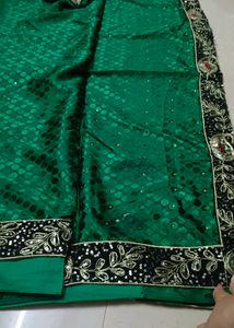 Green Saree